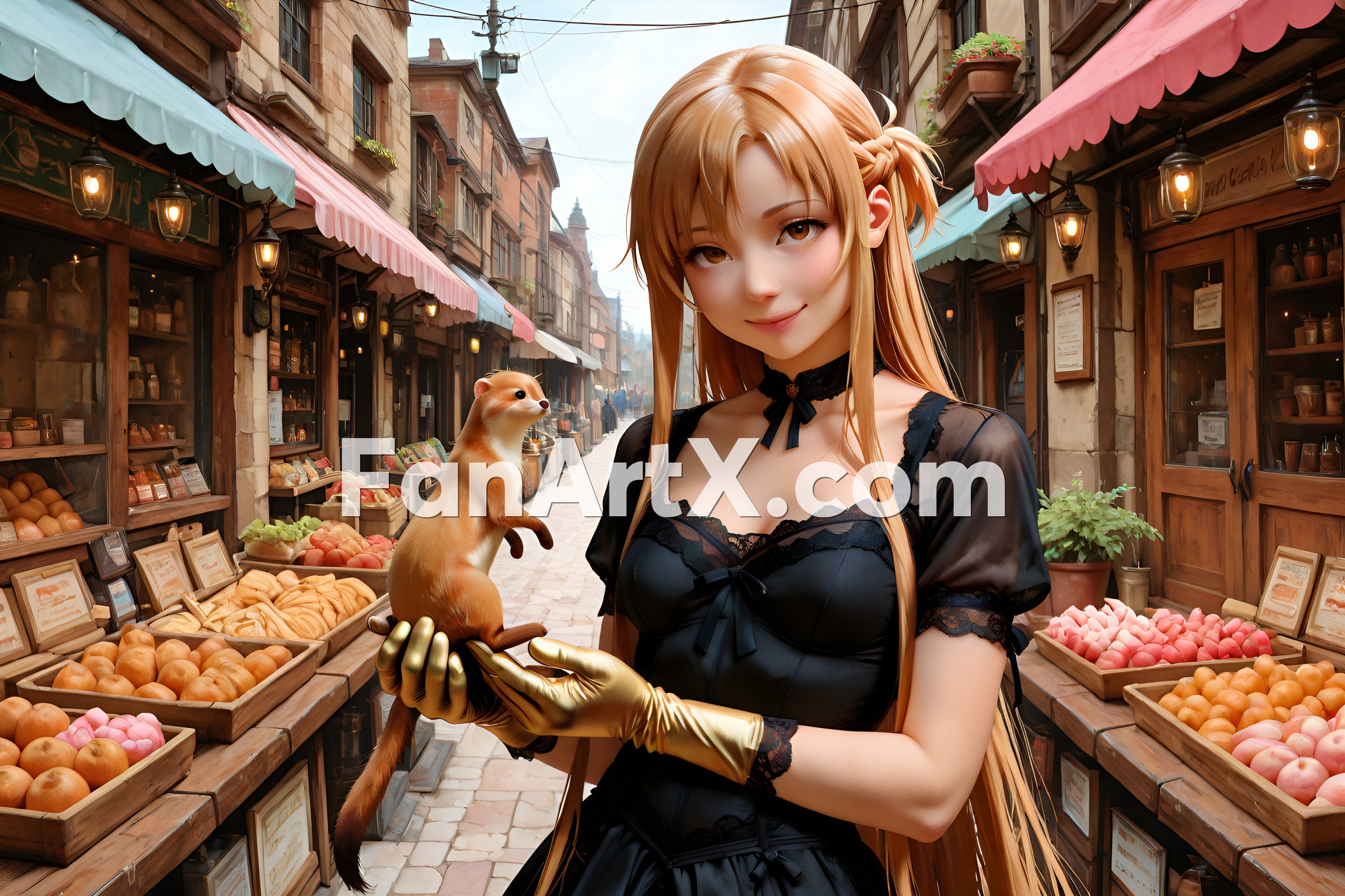 Sao Asuna Yuuki Fanart - Sword Art Online character 2798193